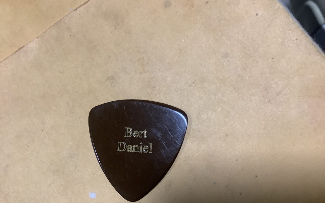 Losing Your Pick and Other Stuff